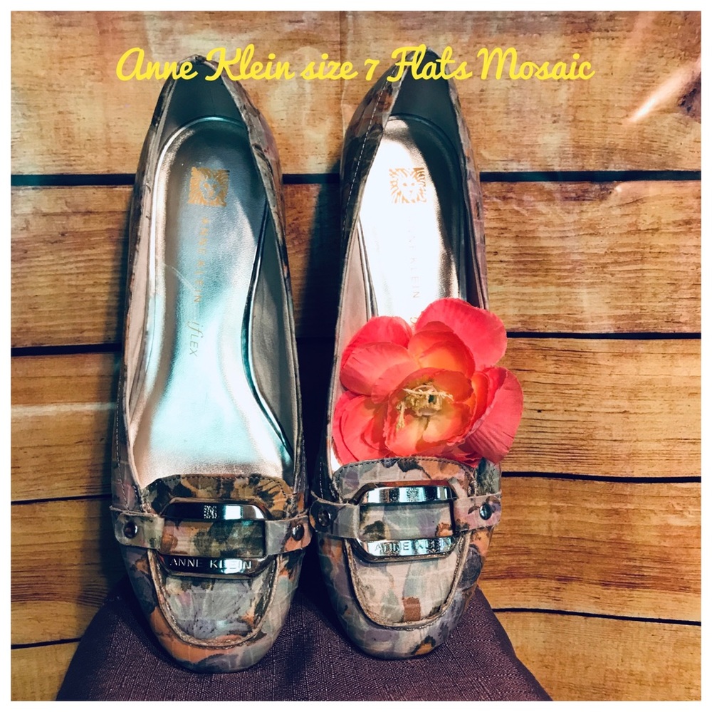 Anne Klein iflex Mulicolor Size 7M Loafers Flats